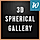 3D Spherical Gallery - WordPress Plugin