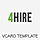 4HIRE - Elegant vCard Template