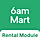 6amMart Car Rental Module Addon