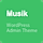 Admin Theme - Musik WordPress Plugin
