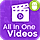 Android All In One Videos App (DailyMotion,Vimeo,Youtube,Server Videos, Admob with GDPR)