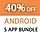 5 app android source code bundle, pack, combo