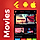 2 App Template| Movie App| Web Series App| Online Video Streaming App| OTT App| Clipix