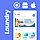 6 App Template | Multi Vendor Laundry Service Booking App | Dry Cleaning App | Ionic 8 | DeliWash