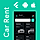 2 App Template | Rental Car Booking App | Self Driving Rental Car | Rent  a Car App | Car on Rent
