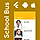 4 App Template| School Bus Tracking| Parent-Child Tracking |Smart Tracking App |School Bus Tracking