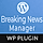 BWL Breaking News Manager WordPress Plugin