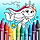Cartoon Coloring Book - Baby coloring book for kids - Happy Color - Coloring Games - Coloring World
