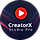 CreatorX – YouTube Creator Analytics Dashboard HTML Template