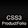 CSS3 Product-Folio with Image Mapping