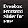 Dropbox Frontend Slider for PHP