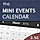 DZS jQuery Mini Events Calendar