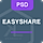 Easyshare - Filesharing PSD Template