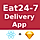 Eat 24/7 ANDROID + IOS | UI Kit | Reactnative | Food Delivery App | Sketch