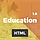 Education - Learning HTML Template
