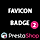 Favicon badge with product counter for Prestashop