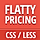 Flat Price - Flat UI Pricing Table