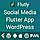 Flutly - Social Media Flutter App with WordPress Backend (Android, IOS, PWA Responsive Website)
