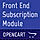 Front End Recurring Product Subscription OpenCart