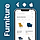 Furniture Store | E Commerce | Flutter iOS/Android App Template