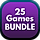 25 Game Bundle - Mega offer - HTML5 Game (all source files included)