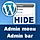 Hide Admin Menu WordPress Plugin