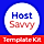 HostSavvy - Web Hosting Elementor Template Kit