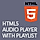 HTML5 Audio Player with Playlist