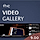 HTML5 Blue Video Player with Playlist / Gallery