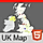 Interactive UK Map - HTML5
