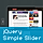 jQuery Simple Slider Plugin