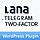 Lana Two Factor with Telegram WordPress Plugin