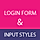 Login Form & Input Styles