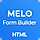 Melo Builder - Form Builder Interface HTML Template