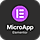 MicroApp - SaaS Mobile App Website Elementor Template Kits