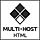 Multi Host - HTML Hosting Template