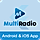 Multi Radio - Android and iOS Multiple Radio Channel App with AdMob