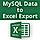 MySQL Data to Excel Export