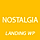 Nostalgia - Responsive Wordpress Landing Page WordPress Theme