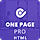 One Page Pro - Multi Purpose HTML Template
