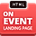 OnEvent - Special Event Landing Page