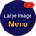 Patra Large Image Menu | JavaScript Menu Plugin
