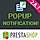 Popup Notification + Social Connect - PrestaShop Module