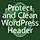 Protect & Clean WP Header WordPress Plugin