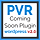 PVR - Coming Soon Plugin