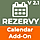 Rezervy - Drag & Drop, Month, Week, Day , List View & Filters Appointments Calendar (Add-On)