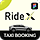 RideX Taxi Booking Figma Mobile App