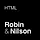 Robin and Nilson - a creative portfolio template