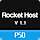 Rocket Host - WHMCS & Hosting PSD Template