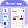 SchoolMate Template: School Management App in Flutter(Android, iOS) | 2 in 1 Student & Teacher App